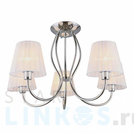 Купить Потолочная люстра Omnilux Pontinia OML-65207-05 за 10 090 руб. в Туле фото 2 Купить с доставкой Потолочная люстра Omnilux Pontinia OML-65207-05 в Туле фото 2