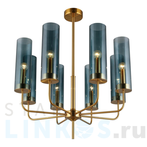 Купить Подвесная люстра Omnilux Parrini OML-99617-08 за 27 220 руб. в Туле Купить с доставкой Подвесная люстра Omnilux Parrini OML-99617-08 в Туле