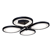Купить Потолочная светодиодная люстра iLedex Clover 6885/4 BK в Туле
