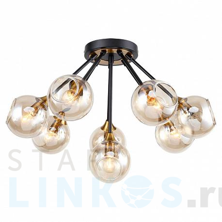 Купить Потолочная люстра Lussole Lgo Ouachita LSP-8275 за 12 353 руб. в Туле фото 2 Купить с доставкой Потолочная люстра Lussole Lgo Ouachita LSP-8275 в Туле фото 2