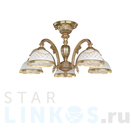 Купить Потолочная люстра Reccagni Angelo PL.7122/5 за 106 703 руб. в Туле Купить с доставкой Потолочная люстра Reccagni Angelo PL.7122/5 в Туле