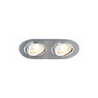 Купить Встраиваемый светильник Elektrostandard 1061/2 MR16 SL серебро a036418 в Туле