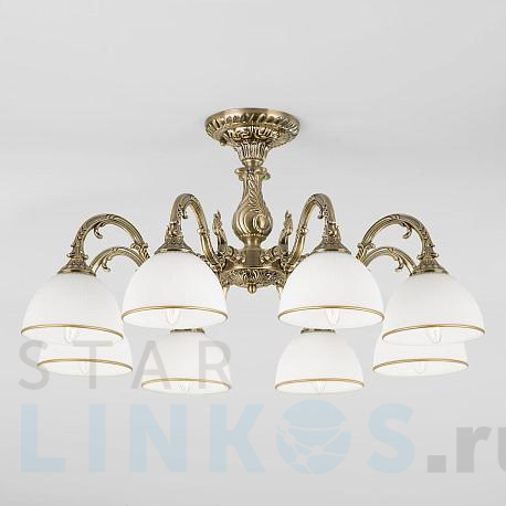 Купить Потолочная люстра Eurosvet Caldera 60106/8 античная бронза за 20 300 руб. в Туле фото 2 Купить с доставкой Потолочная люстра Eurosvet Caldera 60106/8 античная бронза в Туле фото 2