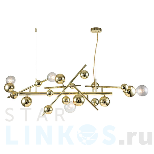 Купить Подвесная люстра Indigo Saldo 11033/6PL Gold V000332 за 53 800 руб. в Туле Купить с доставкой Подвесная люстра Indigo Saldo 11033/6PL Gold V000332 в Туле