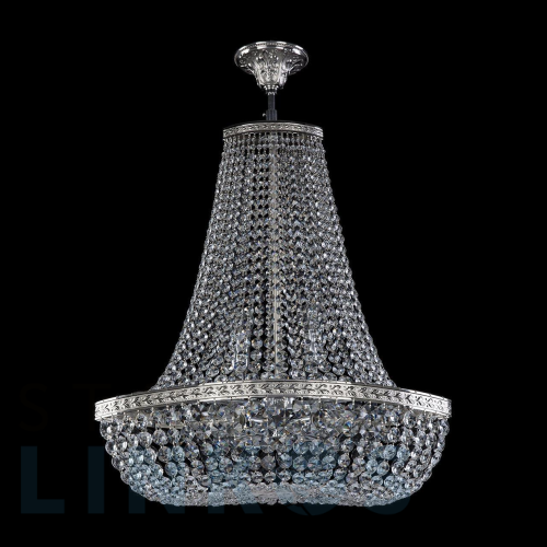 Купить Подвесная люстра Bohemia Ivele 19113/H2/55IV Ni за 48 491 руб. в Туле Купить с доставкой Подвесная люстра Bohemia Ivele 19113/H2/55IV Ni в Туле