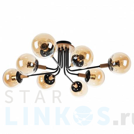 Купить Потолочная люстра Arte Lamp Oxford A2716PL-8BK за 10 590 руб. в Туле фото 2 Купить с доставкой Потолочная люстра Arte Lamp Oxford A2716PL-8BK в Туле фото 2