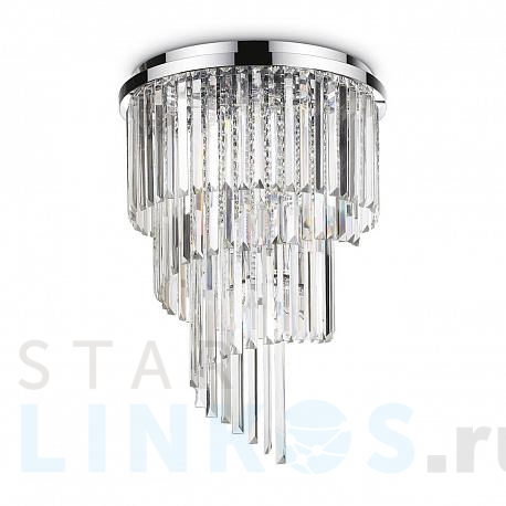 Купить Потолочная люстра Ideal Lux Carlton PL12 Cromo 168937 за 135 720 руб. в Туле фото 2 Купить с доставкой Потолочная люстра Ideal Lux Carlton PL12 Cromo 168937 в Туле фото 2