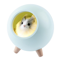 Купить Светильник-ночник ЭРА Хомяк зеленый NLED-468-1W-GR Б0052817 в Туле