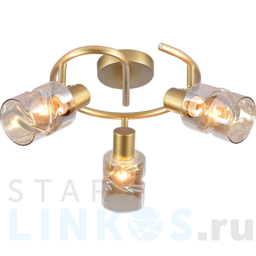 Купить Потолочная люстра Reluce 95963-0.8-03 GOLD за 3 260 руб. в Туле Купить с доставкой Потолочная люстра Reluce 95963-0.8-03 GOLD в Туле