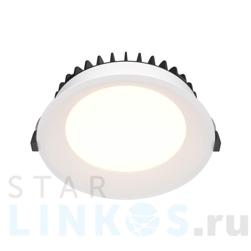 Купить с доставкой Встраиваемый светодиодный светильник Maytoni Technical Okno DL055-24W3K-W в Туле