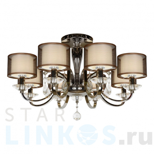 Купить Потолочная люстра iLamp Sofia 88210/8 CR за 67 690 руб. в Туле Купить с доставкой Потолочная люстра iLamp Sofia 88210/8 CR в Туле