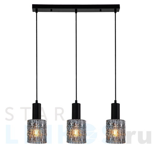 Купить с доставкой Подвесной светильник Escada Rain 10189/3S Black в Туле