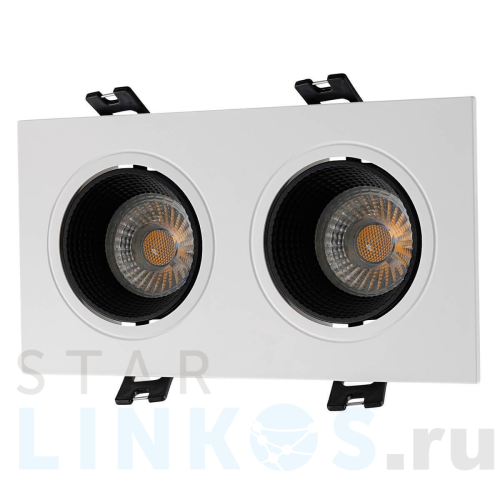 Купить с доставкой Встраиваемый светильник Denkirs DK3072-WH+BK в Туле