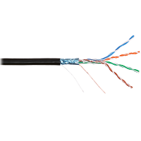 Купить Кабель NIKOLAN NKL 4700B-BK F/UTP для внешней прокладки, 305 м в Туле