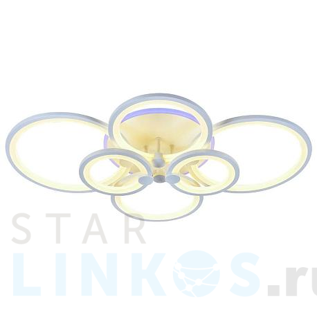 Купить Потолочная светодиодная люстра Profit Light 8077/6 WHT за 9 231 руб. в Туле фото 2 Купить с доставкой Потолочная светодиодная люстра Profit Light 8077/6 WHT в Туле фото 2