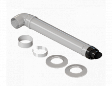 Купить Комплект коаксиальный для конденсационных котлов Royal Thermo диам. 80/125L в Туле