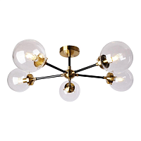 Купить Потолочная люстра Elvan LU-208/5-E27-BkBaCl в Туле