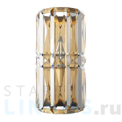 Купить Настенный светильник Maytoni Facet MOD094WL-01G за 12 390 руб. в Туле Купить с доставкой Настенный светильник Maytoni Facet MOD094WL-01G в Туле