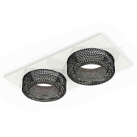 Купить Комплект встраиваемого светильника Ambrella light Techno Spot XC7635021 SWH/BK белый песок/тонированный (C7635, N7192) в Туле
