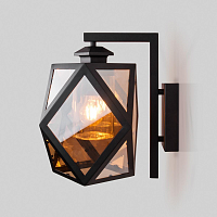 Купить Уличный настенный светильник Elektrostandard Ambra 35133/D черный a056232 в Туле