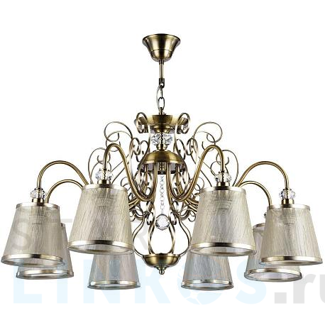 Купить Подвесная люстра Freya Driana FR2405-PL-08-BZ за 28 990 руб. в Туле фото 2 Купить с доставкой Подвесная люстра Freya Driana FR2405-PL-08-BZ в Туле фото 2