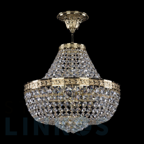 Купить с доставкой Потолочная люстра Bohemia Ivele 19281/H1/35IV G в Туле