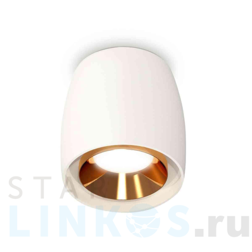 Купить с доставкой Комплект накладного светильника Ambrella light Techno Spot XS1141004 SWH/PYG белый песок/золото желтое полированное (C1141, N7034) в Туле