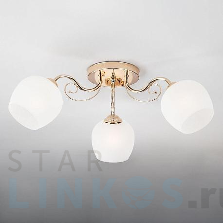 Купить Потолочный светильник Eurosvet 30138/3 золото за 4 410 руб. в Туле фото 2 Купить с доставкой Потолочный светильник Eurosvet 30138/3 золото в Туле фото 2