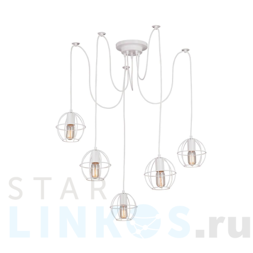 Купить с доставкой Подвесная люстра Vitaluce V4885-0/5S в Туле