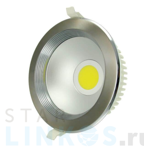Купить с доставкой Встраиваемый светодиодный светильник Horoz 8W 4200K хром 016-019-0008 HRZ00000368 в Туле