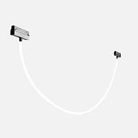 Купить Трековый светодиодный светильник для магнитного шинопровода Crystal Lux Space CLT 0.33 018 24W BL 4000K в Туле