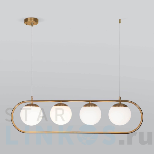 Купить Подвесной светильник Eurosvet Ringo 50089/4 золото за 13 700 руб. в Туле Купить с доставкой Подвесной светильник Eurosvet Ringo 50089/4 золото в Туле