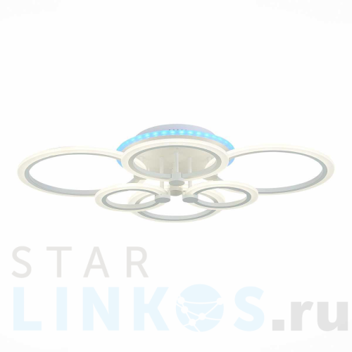 Купить Потолочная светодиодная люстра Evoluce Cerina SLE500552-06RGB за 11 910 руб. в Туле Купить с доставкой Потолочная светодиодная люстра Evoluce Cerina SLE500552-06RGB в Туле