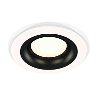 Купить Комплект встраиваемого светильника Ambrella light Techno Spot XC7621002 SWH/PBK белый песок/черный полированный (C7621, N7011) в Туле