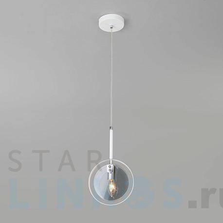 Купить Подвесной светильник Eurosvet Gallo 50121/1 белый за 5 730 руб. в Туле фото 2 Купить с доставкой Подвесной светильник Eurosvet Gallo 50121/1 белый в Туле фото 2