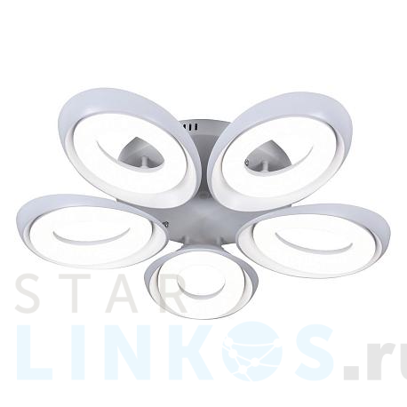 Купить Потолочная светодиодная люстра Gerhort G61211/5WT за 14 380 руб. в Туле фото 2 Купить с доставкой Потолочная светодиодная люстра Gerhort G61211/5WT в Туле фото 2