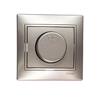 Купить Диммер 800 Вт Lezard Mira серебро со вставкой 701-1010-115 в Туле