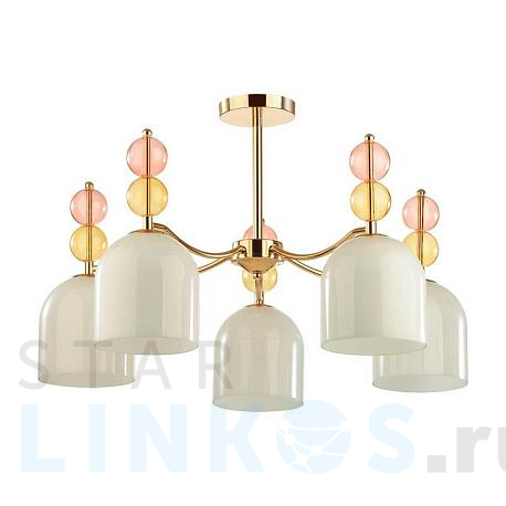 Купить Потолочная люстра Lumion Moderni Gillian 4589/5C за 22 660 руб. в Туле фото 2 Купить с доставкой Потолочная люстра Lumion Moderni Gillian 4589/5C в Туле фото 2