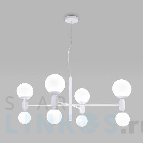 Купить Подвесная люстра Eurosvet Bubble 30182/8 белый за 30 100 руб. в Туле фото 2 Купить с доставкой Подвесная люстра Eurosvet Bubble 30182/8 белый в Туле фото 2
