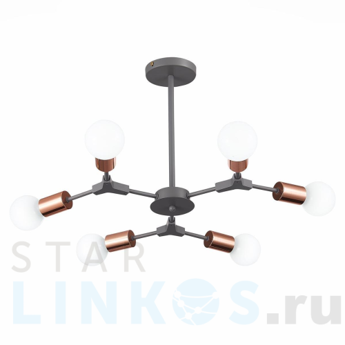 Купить с доставкой Потолочная люстра Evoluce Palare SLE106403-06 в Туле