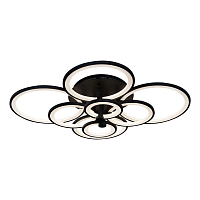 Купить Потолочная светодиодная люстра iLedex Ring A001/8 BK в Туле