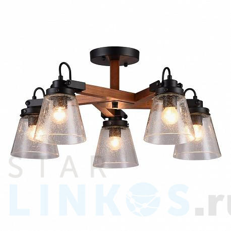 Купить Потолочная люстра Omnilux Borgo OML-51007-05 за 19 350 руб. в Туле фото 2 Купить с доставкой Потолочная люстра Omnilux Borgo OML-51007-05 в Туле фото 2