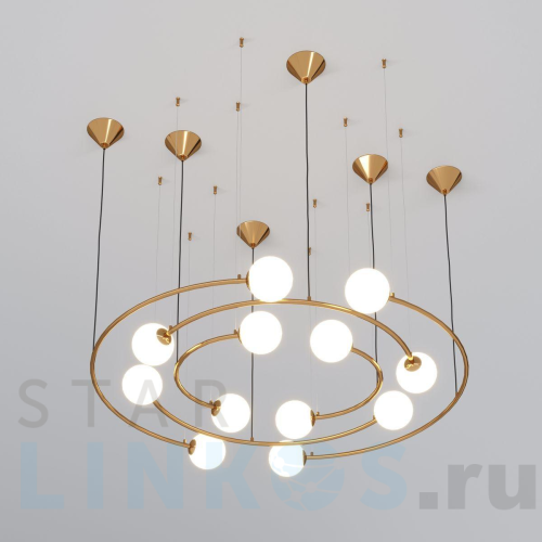 Купить Подвесная люстра Bogates Brook 359/12 латунь за 48 600 руб. в Туле Купить с доставкой Подвесная люстра Bogates Brook 359/12 латунь в Туле