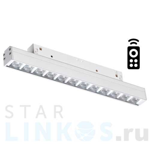 Купить Трековый однофазный светодиодный светильник Novotech Shino Flum 358621 за 5 450 руб. в Туле Купить с доставкой Трековый однофазный светодиодный светильник Novotech Shino Flum 358621 в Туле