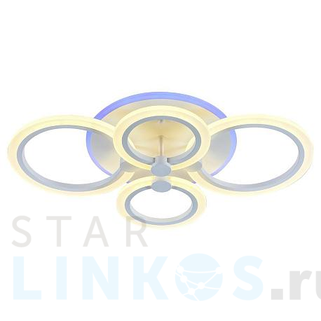 Купить Потолочная светодиодная люстра Profit Light 8076/4 WHT за 6 885 руб. в Туле фото 2 Купить с доставкой Потолочная светодиодная люстра Profit Light 8076/4 WHT в Туле фото 2