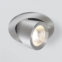 Купить Встраиваемый светодиодный светильник Elektrostandard 9918 LED 9W 4200K серебро a052457 в Туле