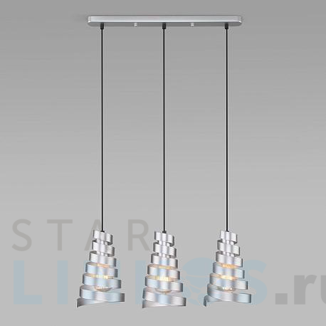 Купить Подвесной светильник Eurosvet Storm 50058/3 серебро за 12 600 руб. в Туле фото 2 Купить с доставкой Подвесной светильник Eurosvet Storm 50058/3 серебро в Туле фото 2