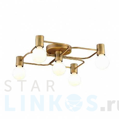 Купить Потолочная люстра Italline Vega PL 6088/5 bronze за 8 910 руб. в Туле фото 2 Купить с доставкой Потолочная люстра Italline Vega PL 6088/5 bronze в Туле фото 2