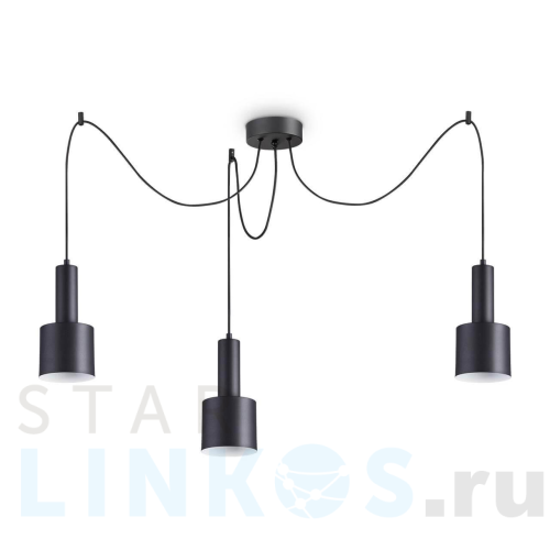 Купить Подвесная люстра Ideal Lux Holly SP3 Nero 231594 за 35 570 руб. в Туле Купить с доставкой Подвесная люстра Ideal Lux Holly SP3 Nero 231594 в Туле