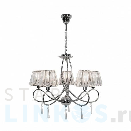 Купить Подвесная люстра Zumaline Paria P15090-5 за 38 500 руб. в Туле фото 2 Купить с доставкой Подвесная люстра Zumaline Paria P15090-5 в Туле фото 2